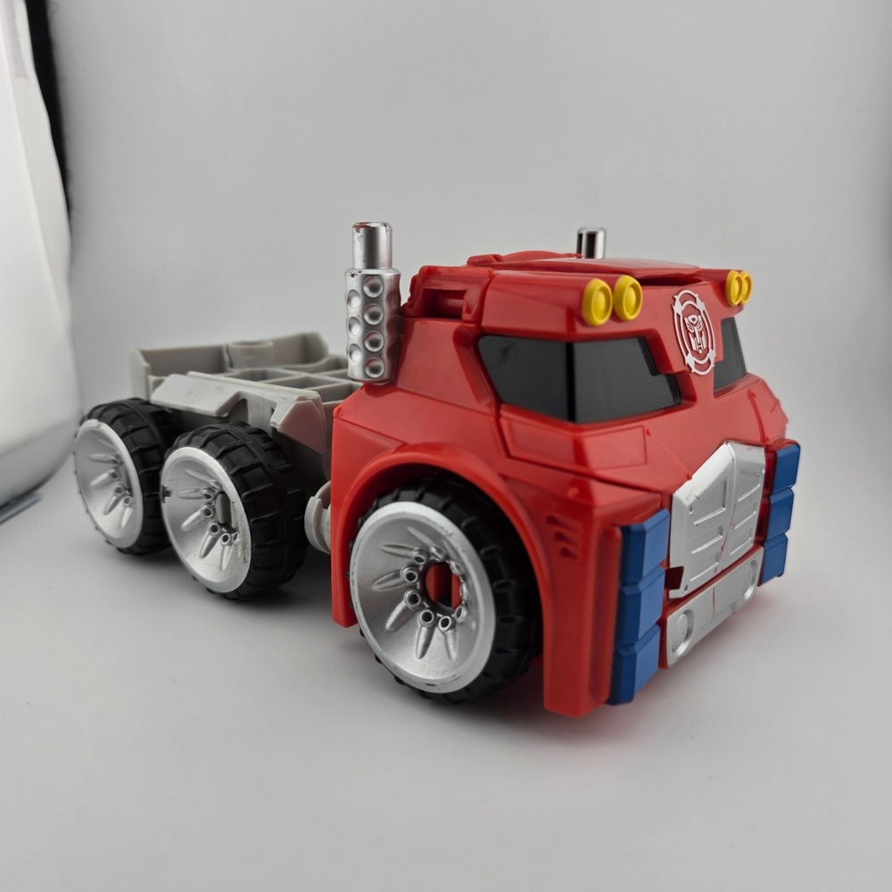 Transformers Rescue Bots Academy Optimus Prime‎ Truck Robot Action Figure Toy